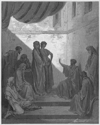 Petrus im Haus des Cornelius